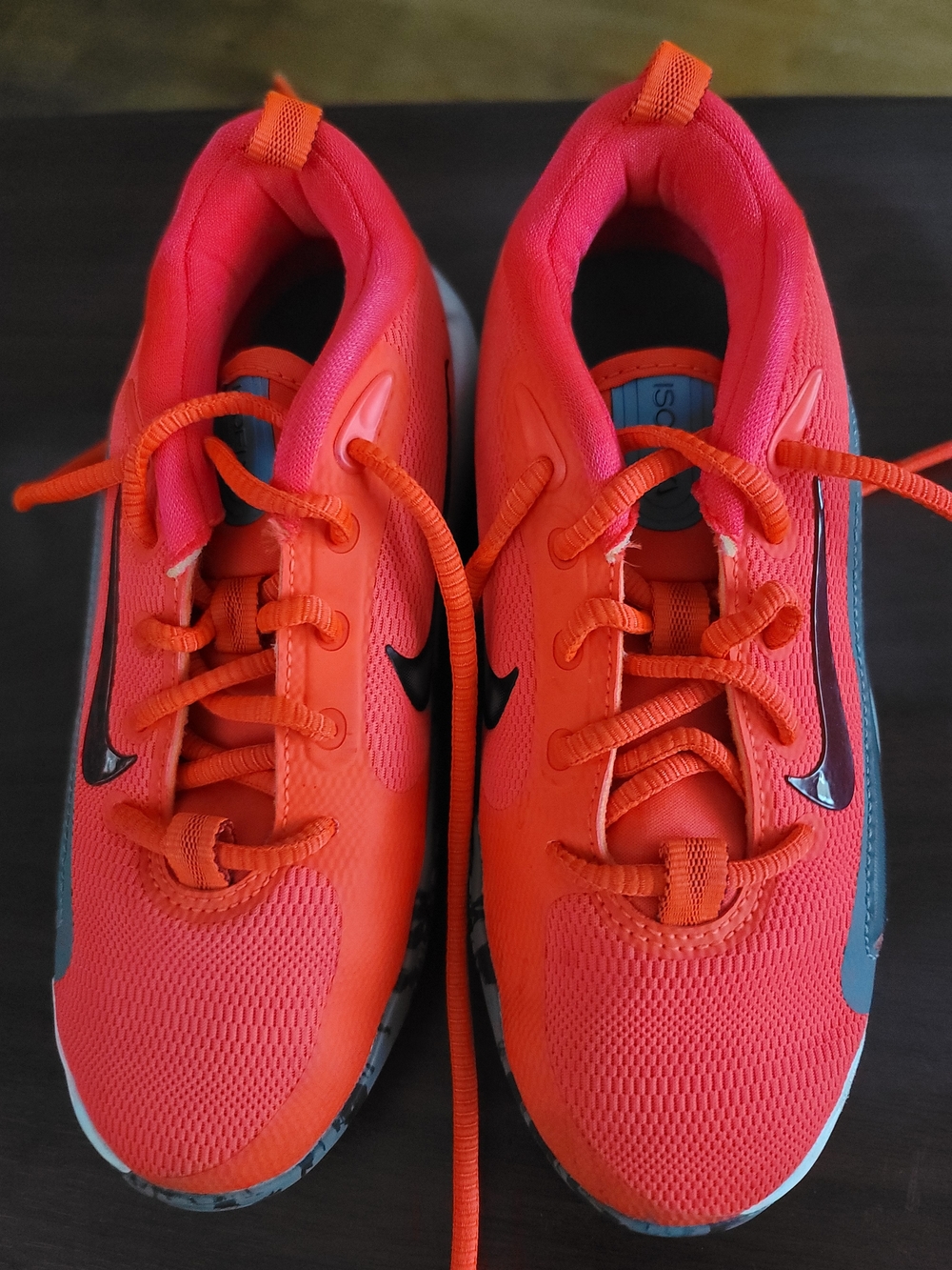Nike IsoFly Kids' Athletic Sneakers - Bright Orange